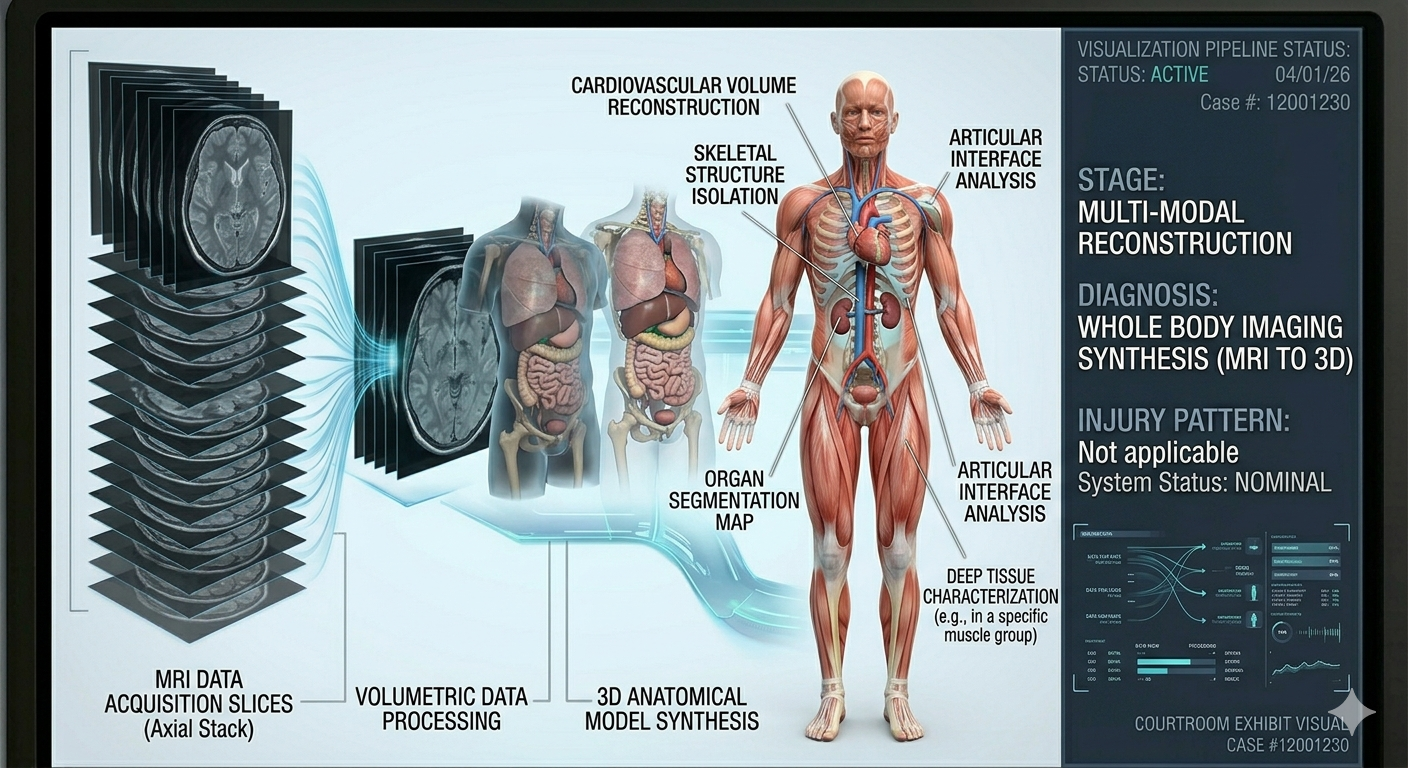 DICOM to 3D Model Process