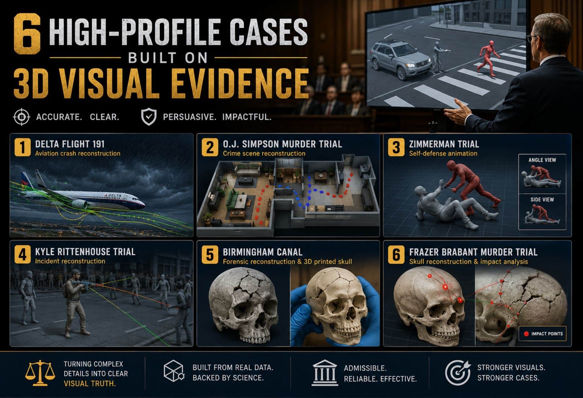 3D Visual Evidence in Court